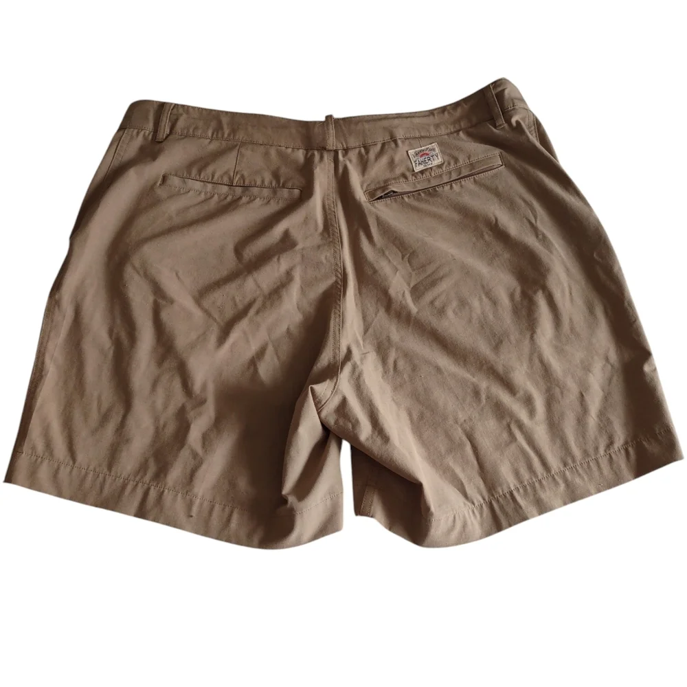 Faherty Tan Shorts Mens Size 40